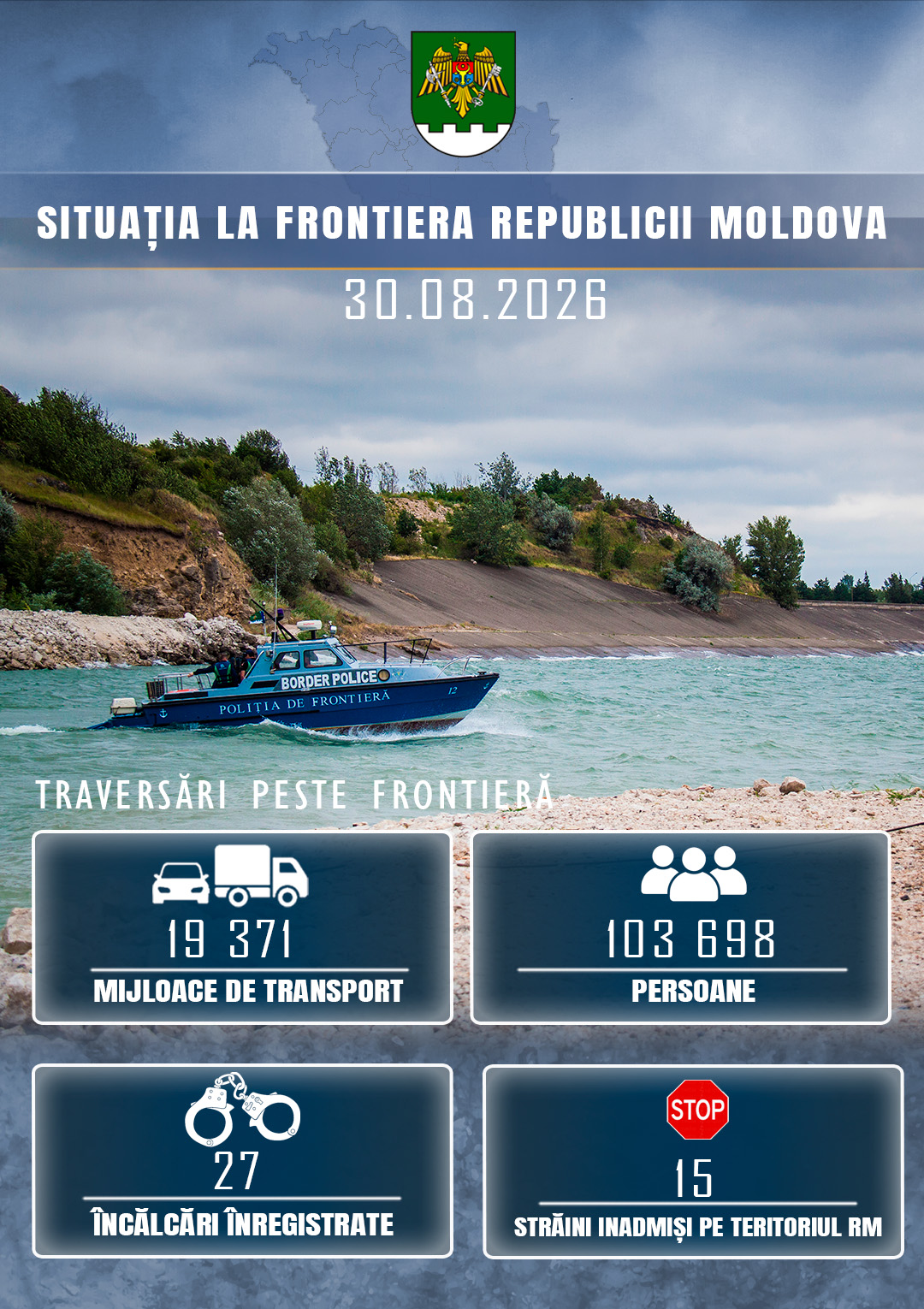 situația la frontieră 24h