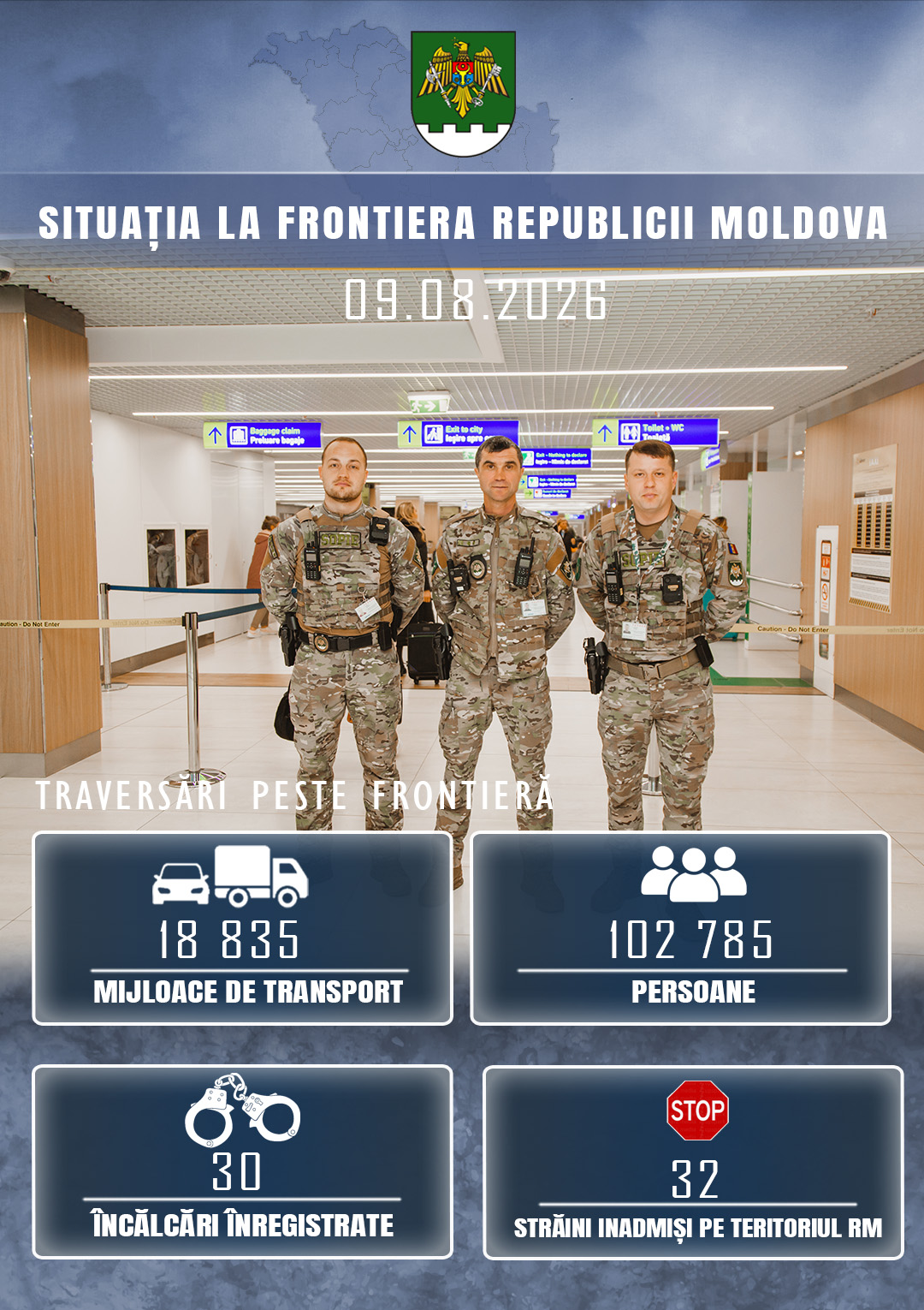 Situația la frontieră 24 h