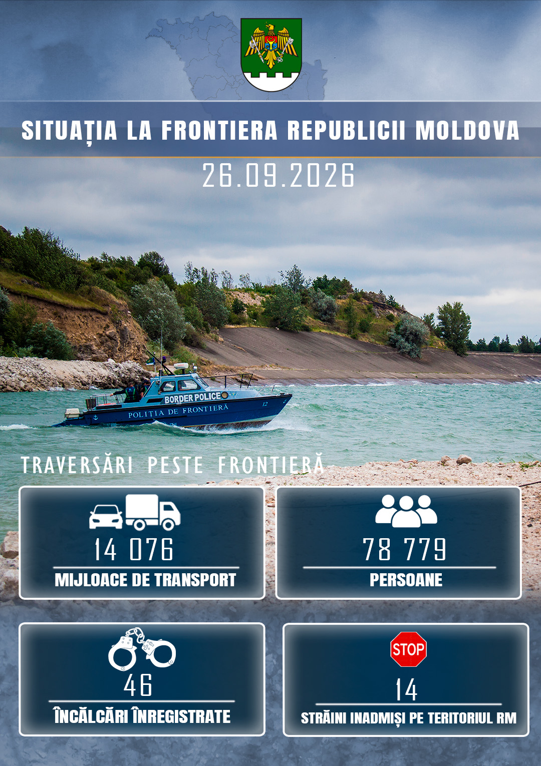 situația la frontieră 24h